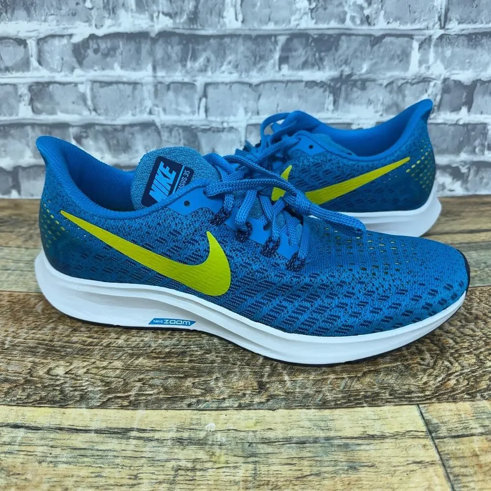 Nike Air Zoom Pegasus 35 Gray Running 942855-400 Womens Size 10 New Rare 2018